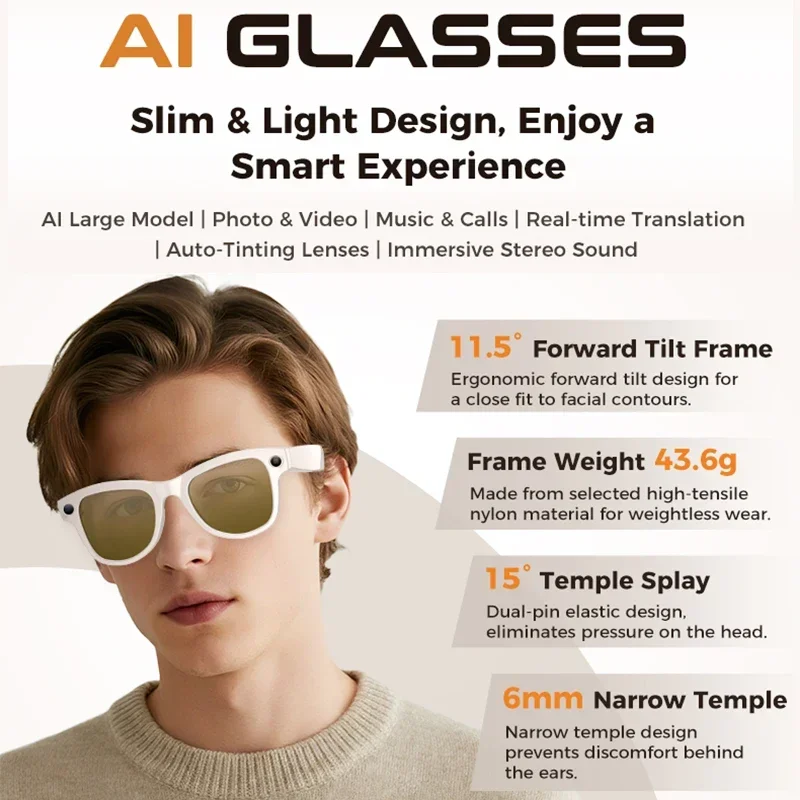 2026 New AI Smart Glasses with - Smart Glasses Lens avis et prix