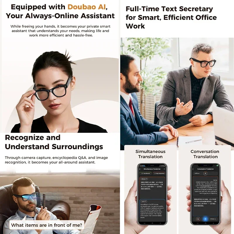 2026 New AI Smart Glasses with - Smart Glasses Lens avis et prix