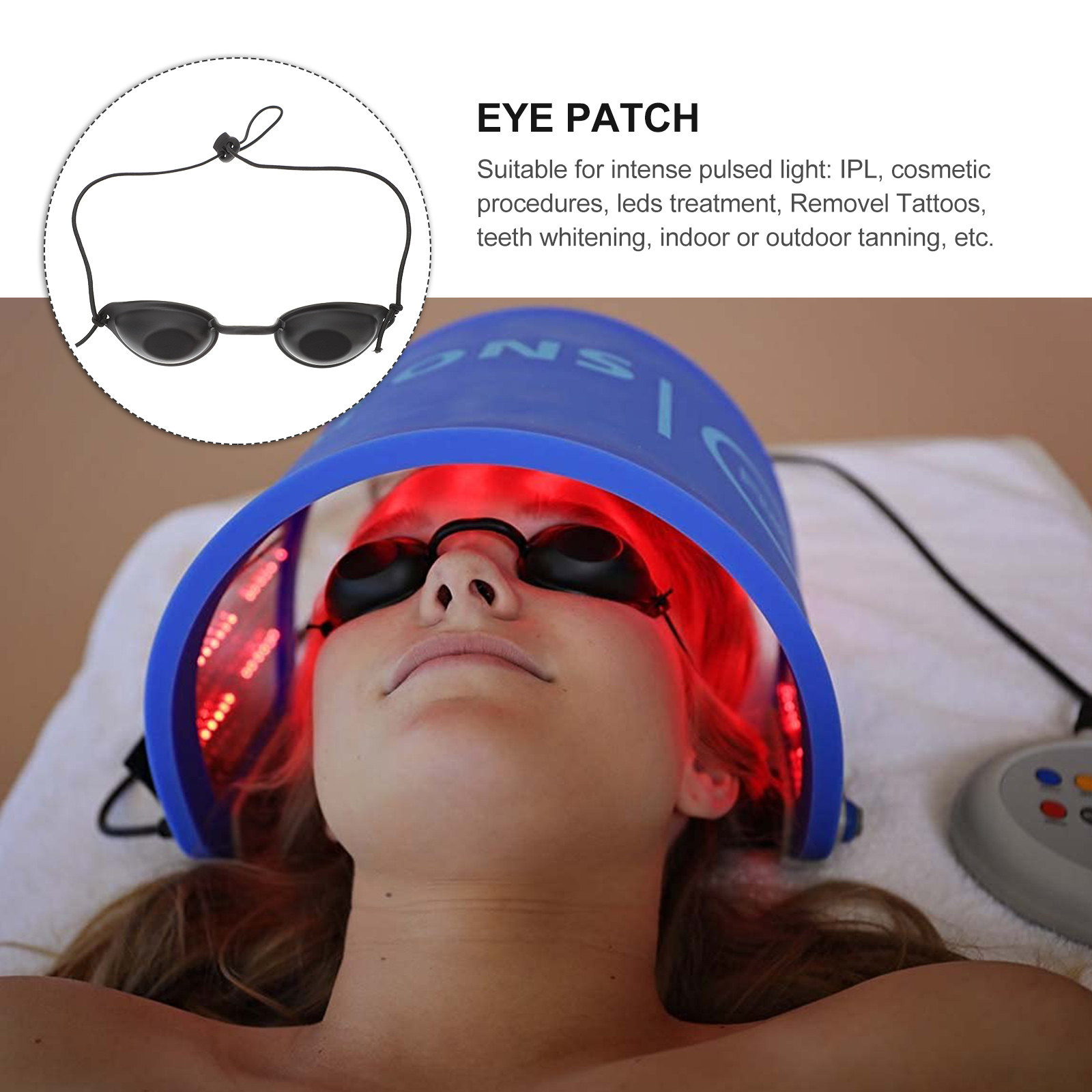 Safety Goggles Ipl Eye Patch R - Light Therapy Glasses avis et prix