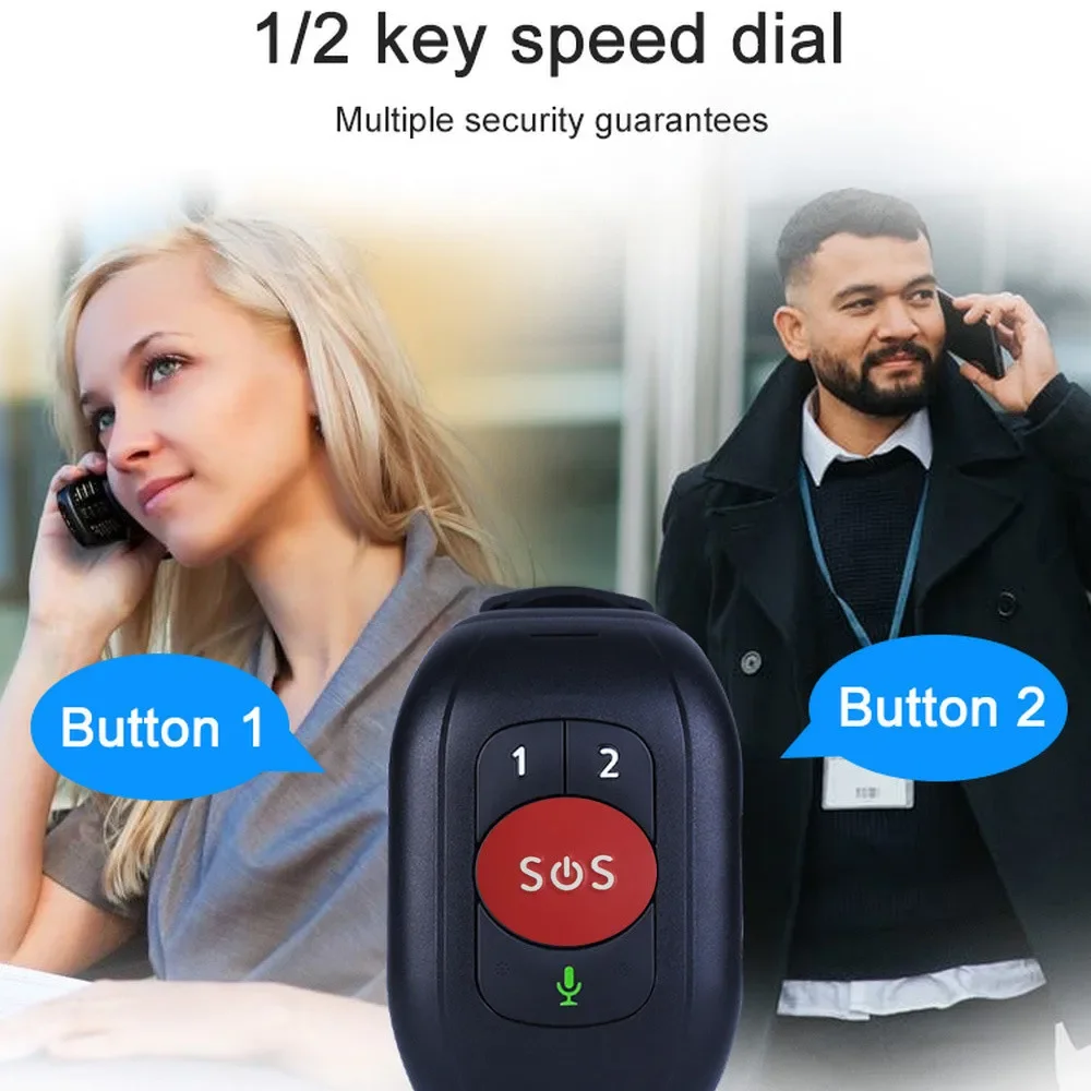 Elderly 4G LTE SOS Watch GPS T - Fall Detection Watch avis et prix