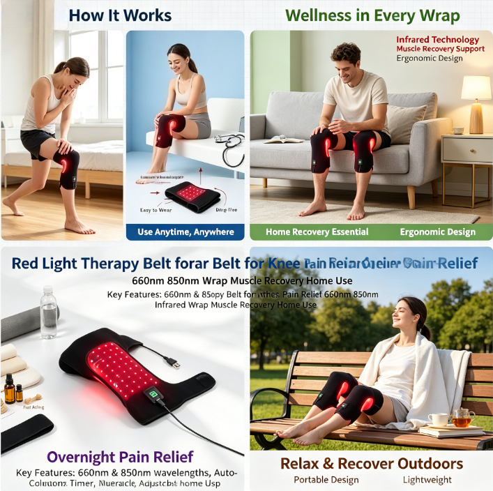 Smart Timer Red Light Therapy  - Smart Knee Wrap avis et prix