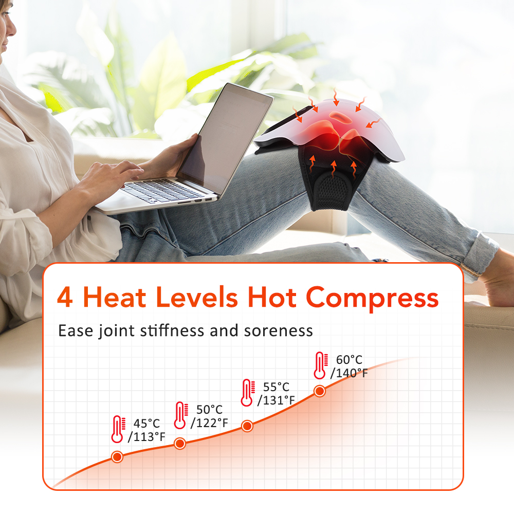 Infrared Knee Massager With 4- - Smart Knee Wrap avis et prix