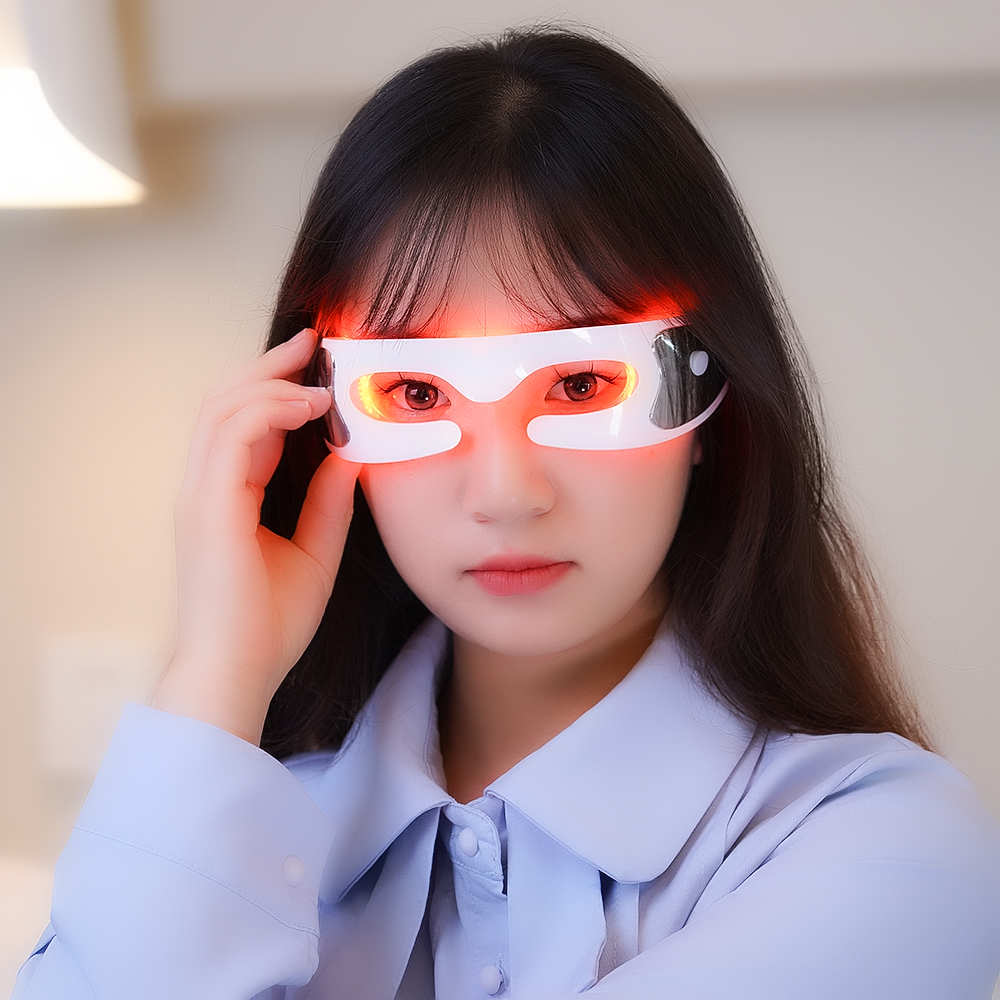 LED Eyecare Mask Device EMS Si - Light Therapy Glasses avis et prix