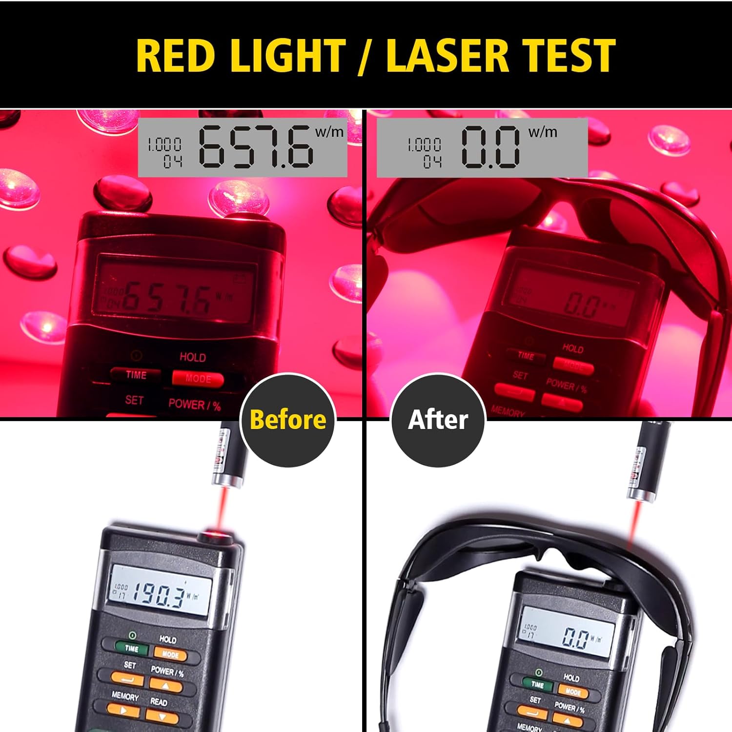 Red Light Therapy Glasses, Eye - Light Therapy Glasses avis et prix
