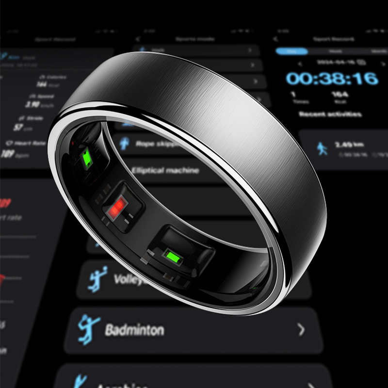 Smart Ring Men Women with Char - Temperature Ring Skin avis et prix