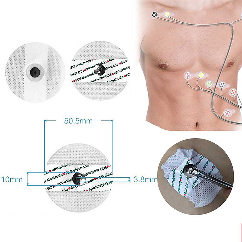 50PCS/Bag Electrode Patch Medi - Ecg Patch Monitor avis et prix