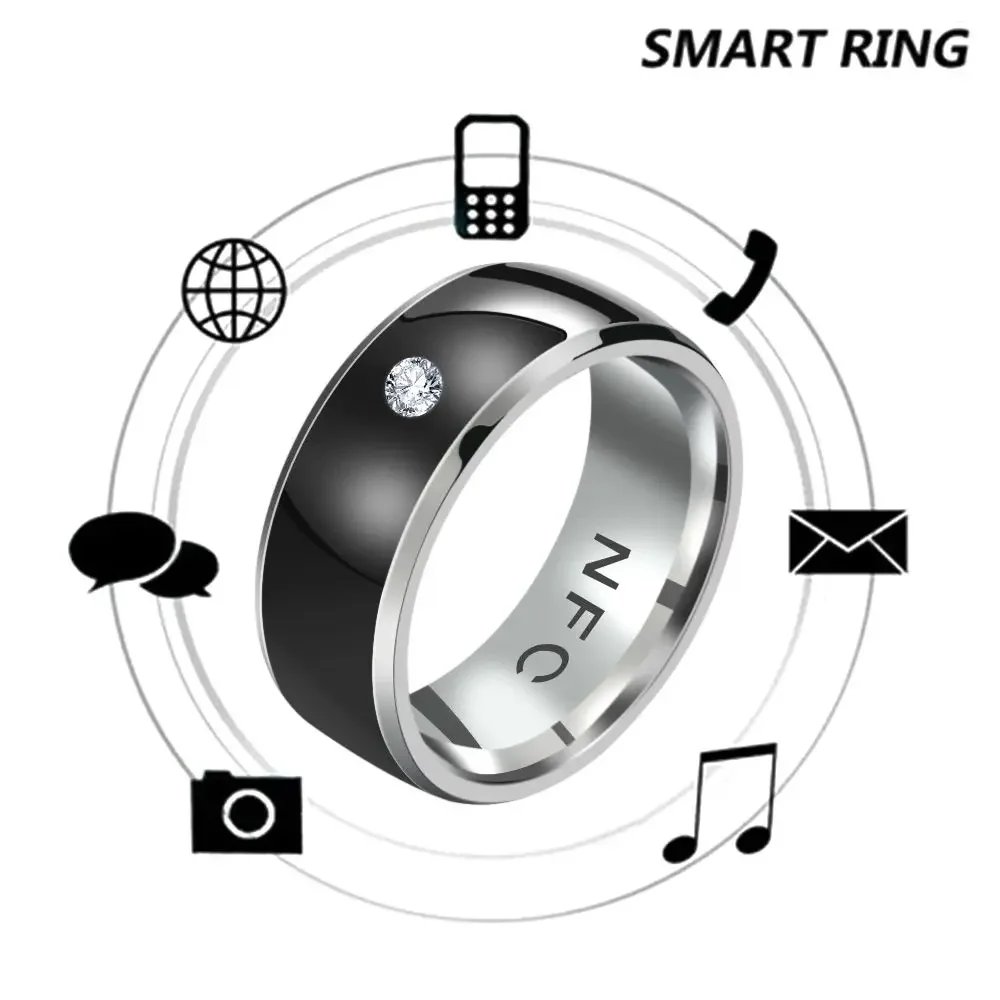 NFC Smart Ring Stainless Steel - Smart Ring Nfc Pay avis et prix