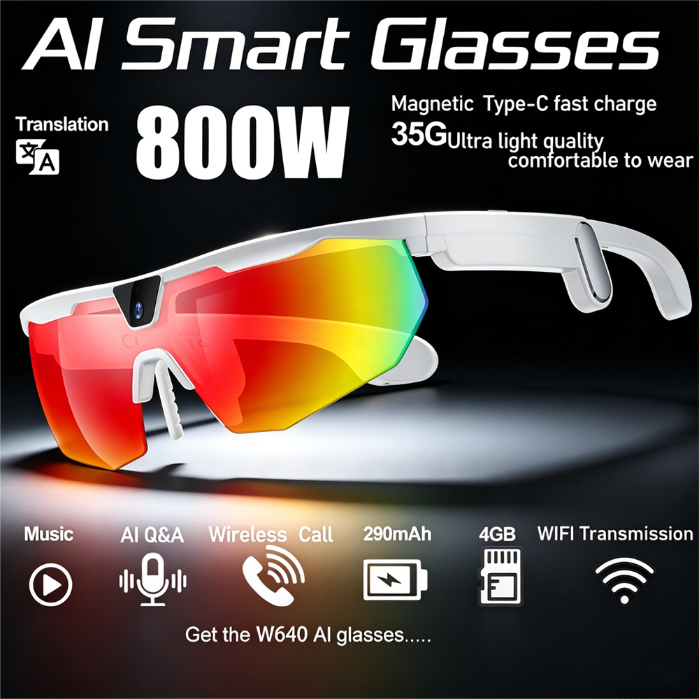 BT Cycling Sunglasses AI Voice - Smart Glasses Lens avis et prix