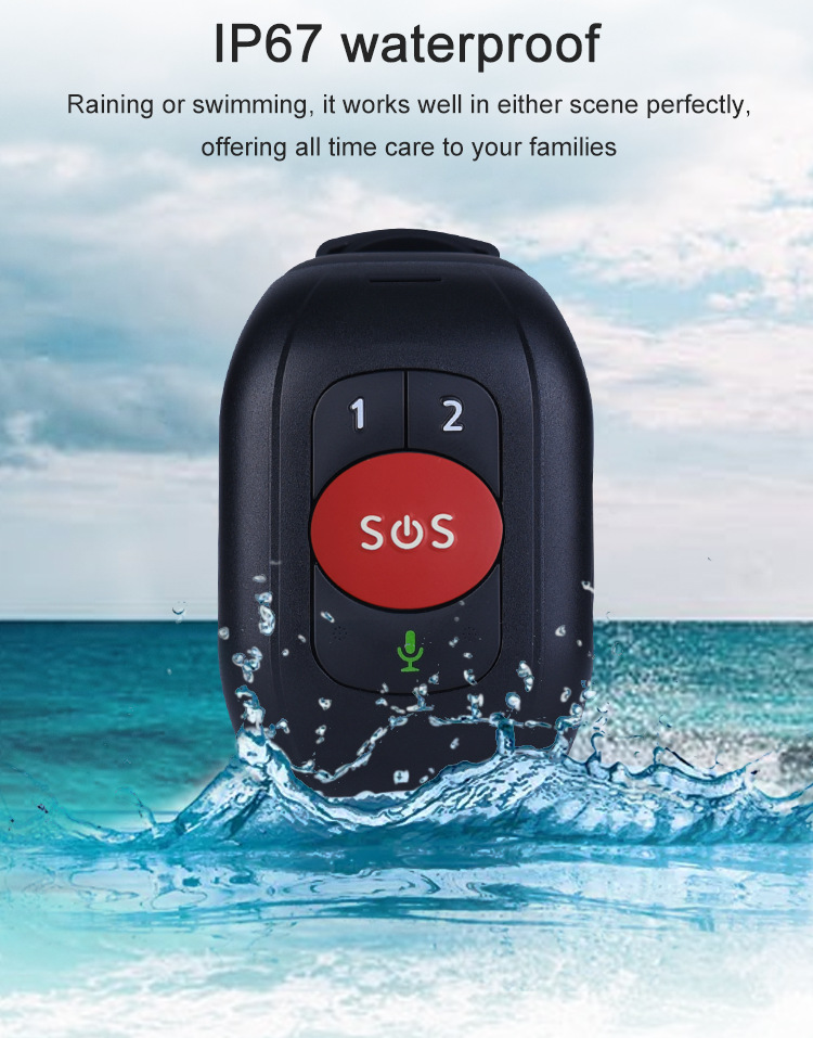 Elderly Watch For Seniors GPS  - Fall Detection Watch avis et prix