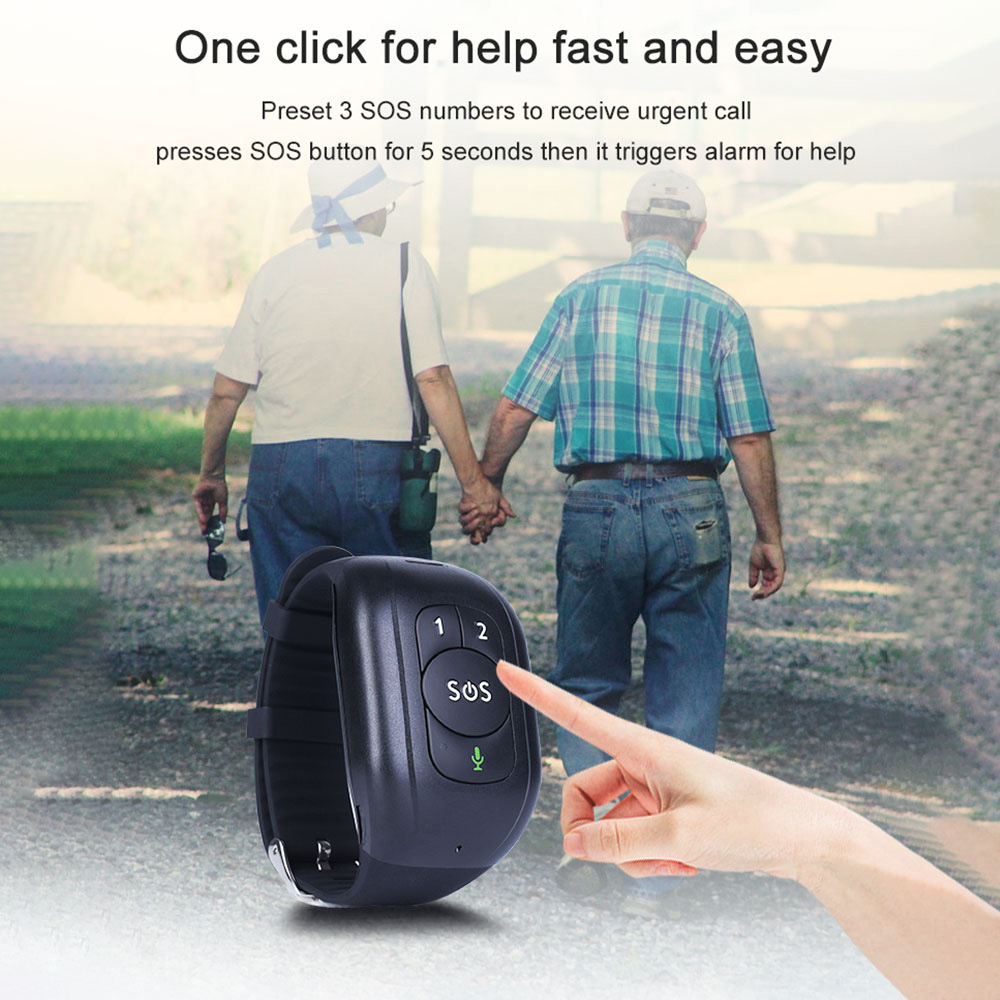 Vjoycar New Smart GPS Bracelet - Fall Detection Watch avis et prix