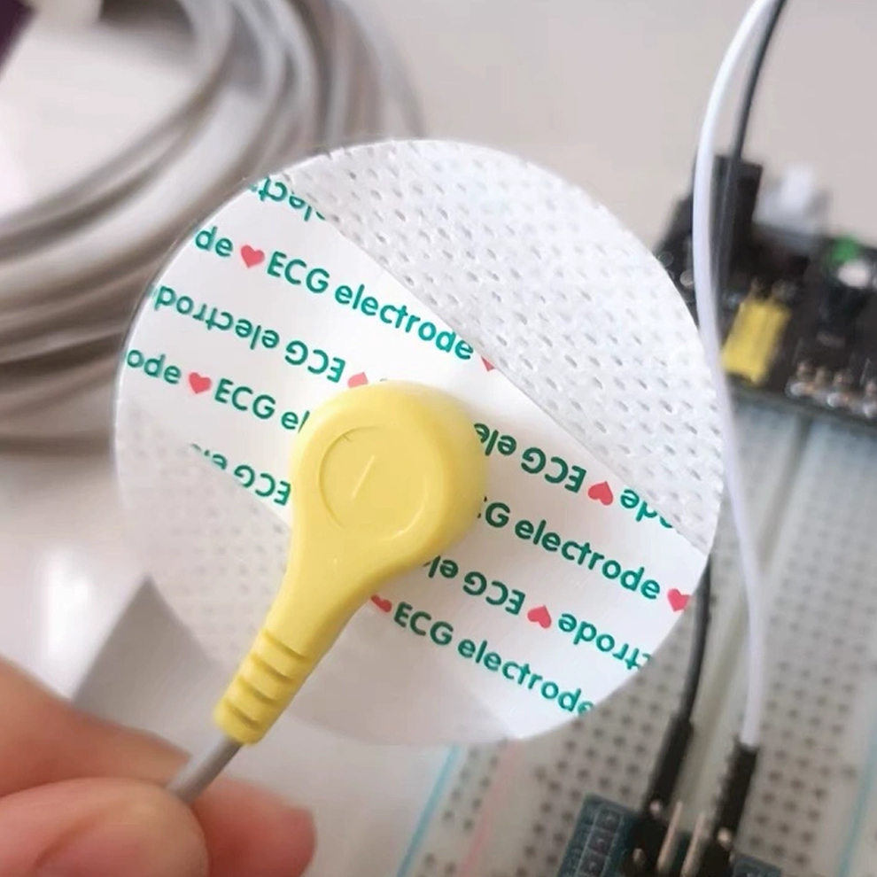 50pcs/1Bag ECG EKG Electrode P - Ecg Patch Monitor avis et prix