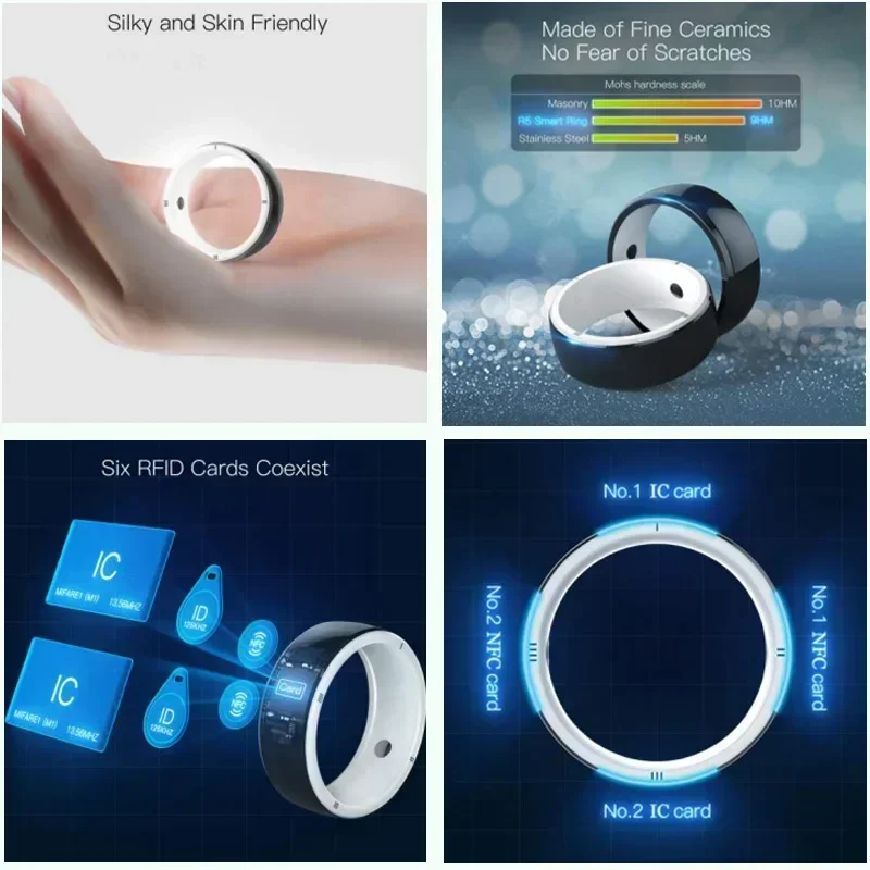 Smart Ring 6 RFID Cards Disk S - Smart Ring Nfc Pay avis et prix