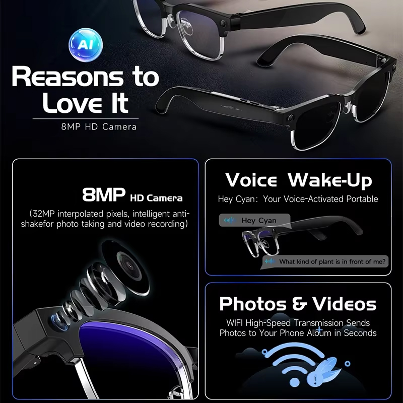 AI Smart Glasses AI Smart Tran - Smart Glasses Lens avis et prix