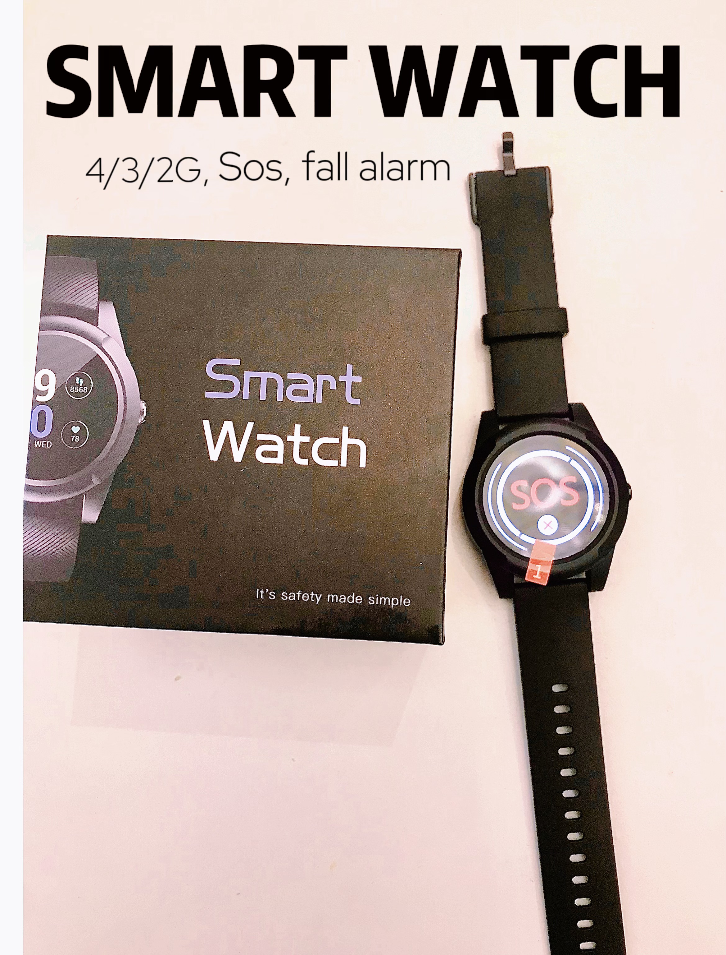 Singapore Seniors Phone Plan E - Fall Detection Watch avis et prix