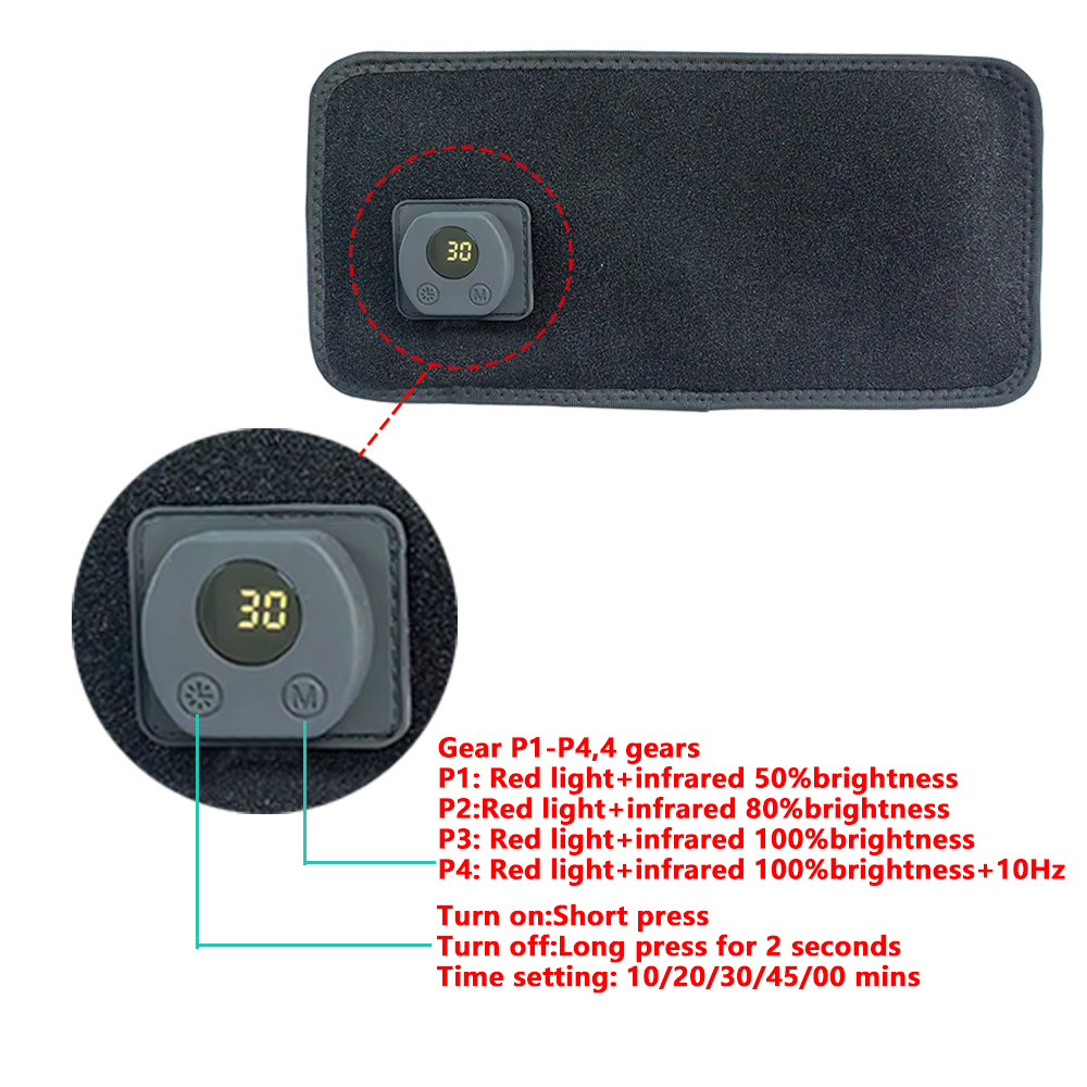 2025 New 60 Leds Red and Near- - Galvanic Skin Sensor avis et prix