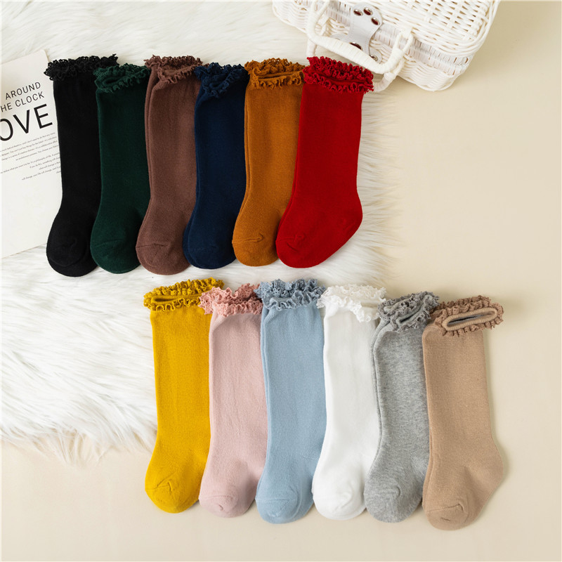 Winter Autumn Baby Girls Ruffl - Baby Sock Oximeter avis et prix