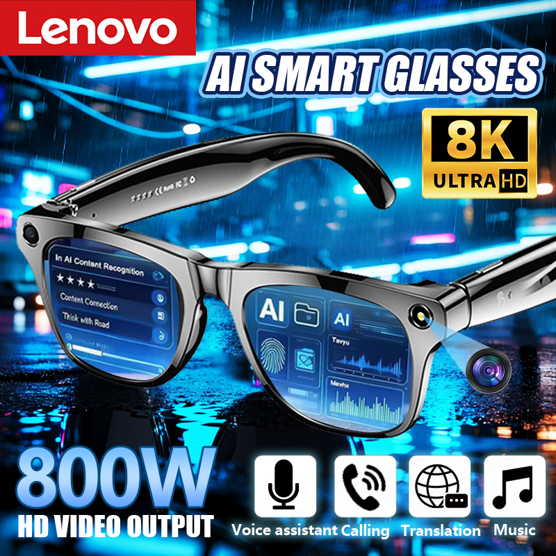 Lenovo 8K HD AI Smart Glasses  - Smart Glasses Lens avis et prix