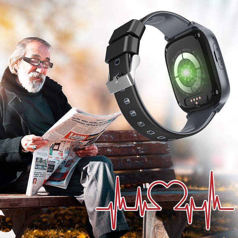 Wonlex KT17S Smart Watch for E - Fall Detection Watch avis et prix