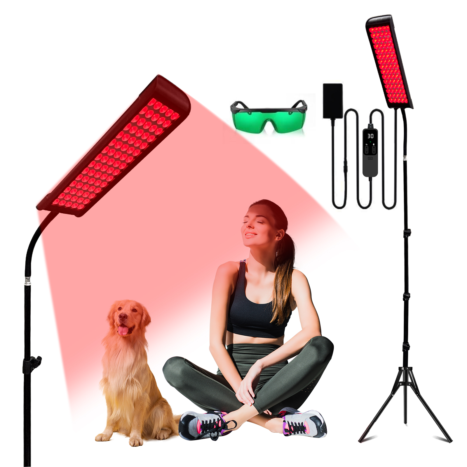 Red Light Therapy Panel Lamp L - Galvanic Skin Sensor avis et prix