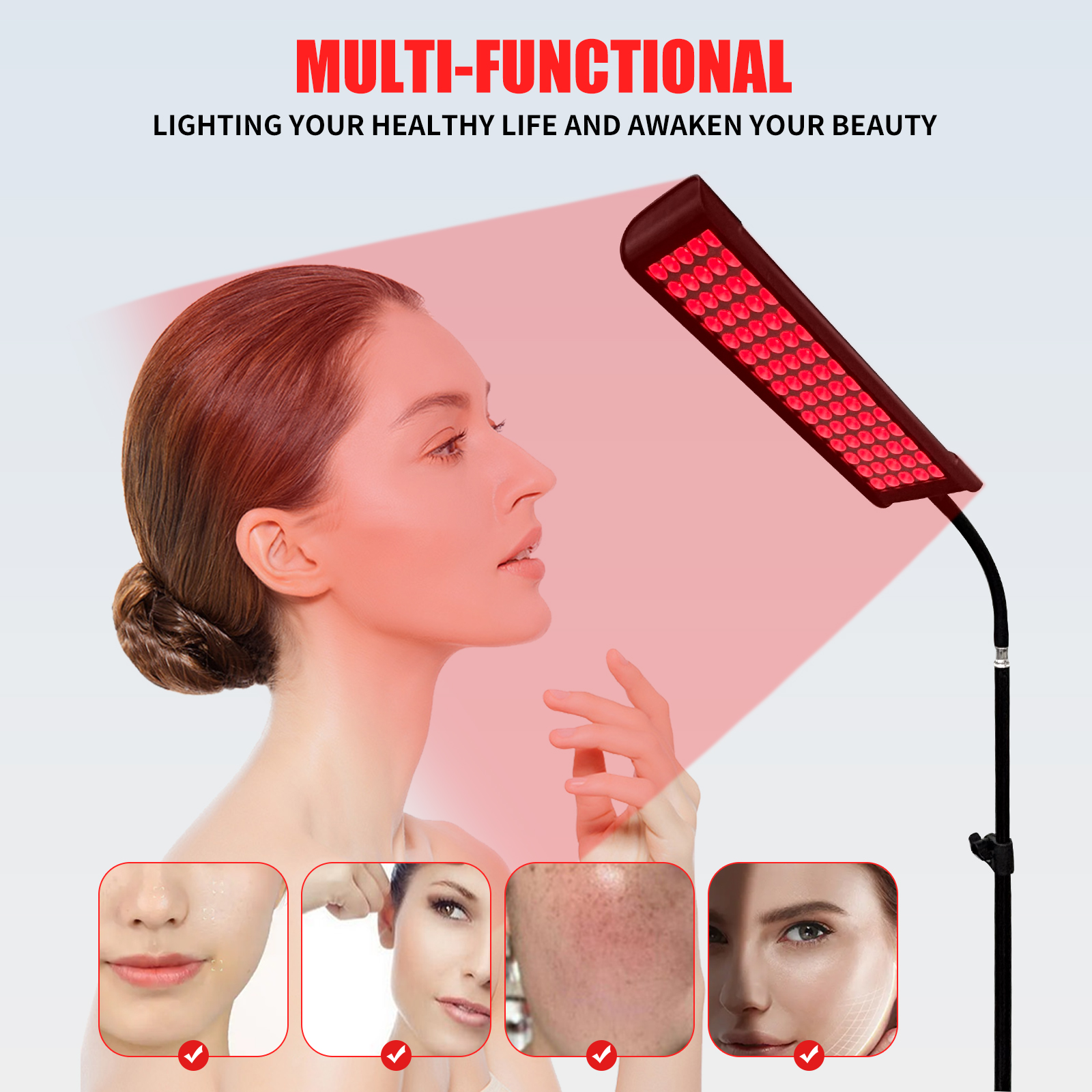 Red Light Therapy Panel Lamp L - Galvanic Skin Sensor avis et prix