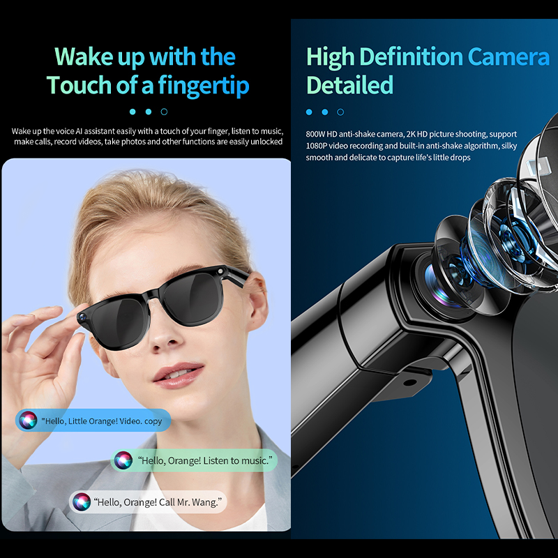 New Smart AI Shooting Glasses  - Smart Glasses Lens avis et prix