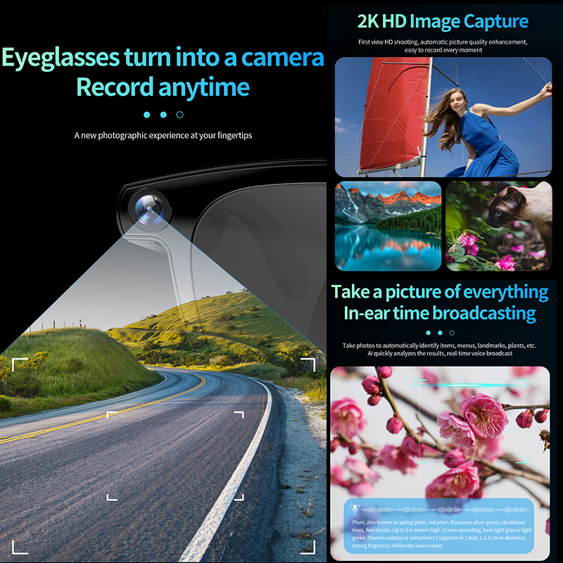 New Smart AI Shooting Glasses  - Smart Glasses Lens avis et prix