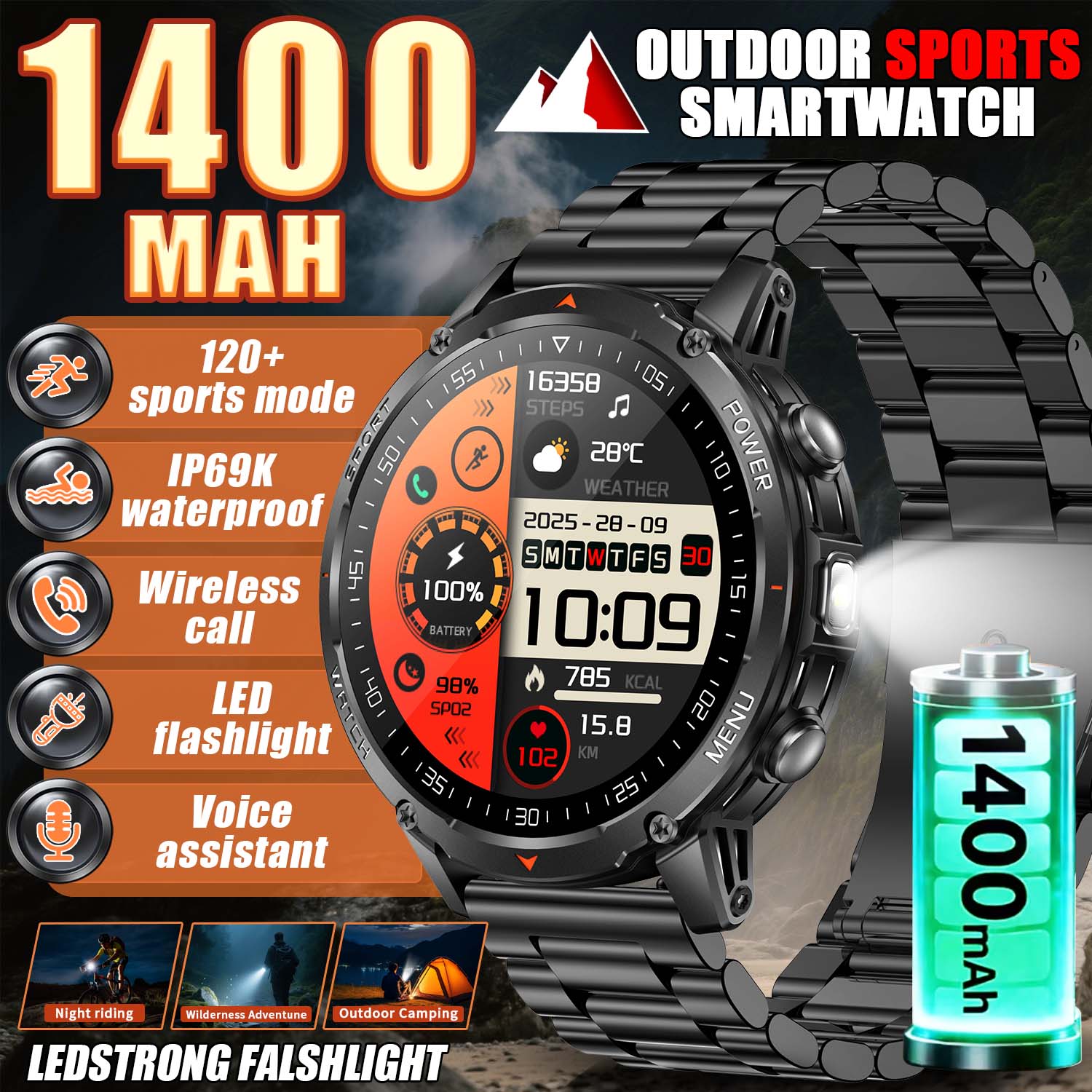 2026 New Military Smart Watch  - Smart Insole Pressure avis et prix