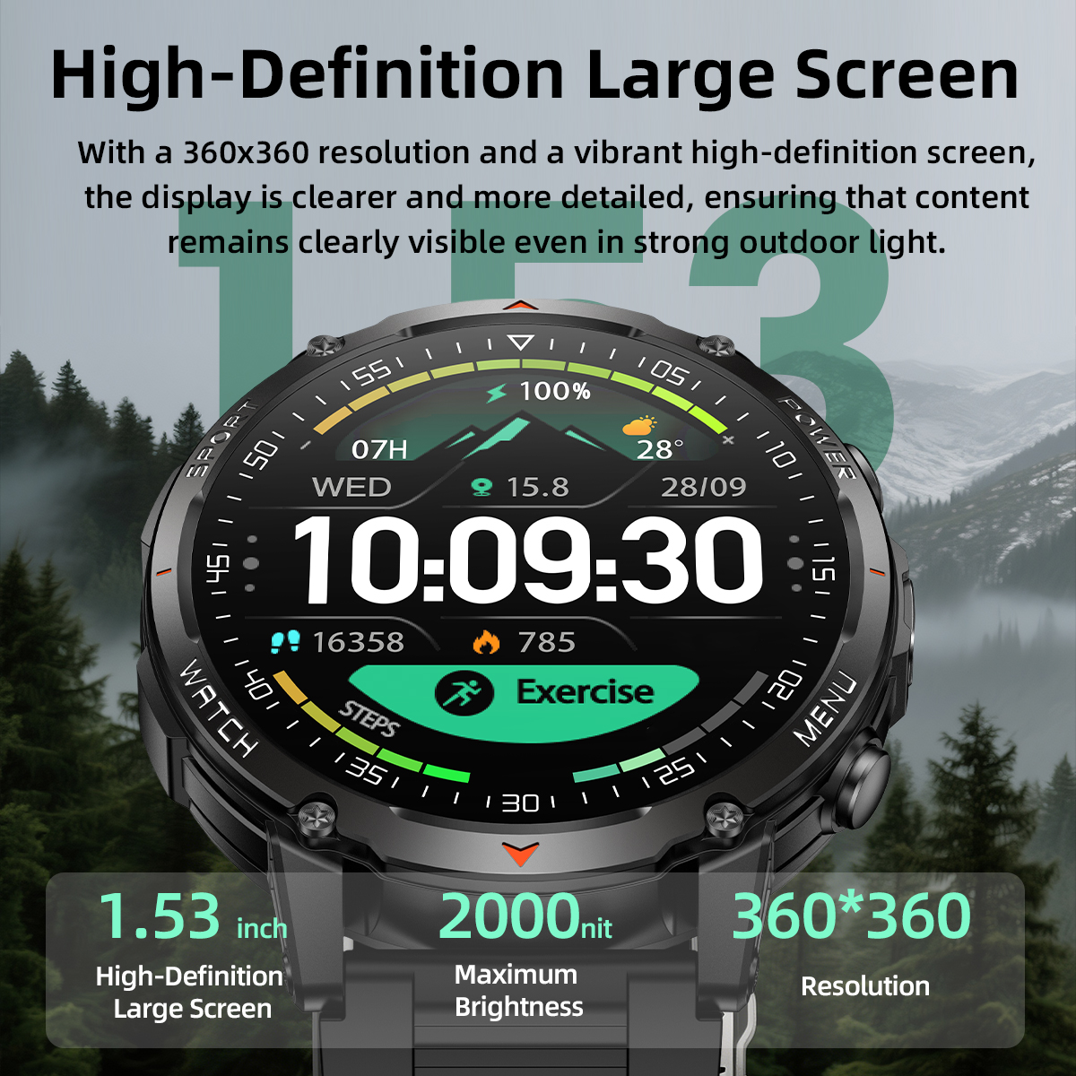 2026 New Military Smart Watch  - Smart Insole Pressure avis et prix