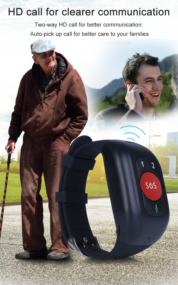 4G Smart GPS Tracker Watch for - Fall Detection Watch avis et prix