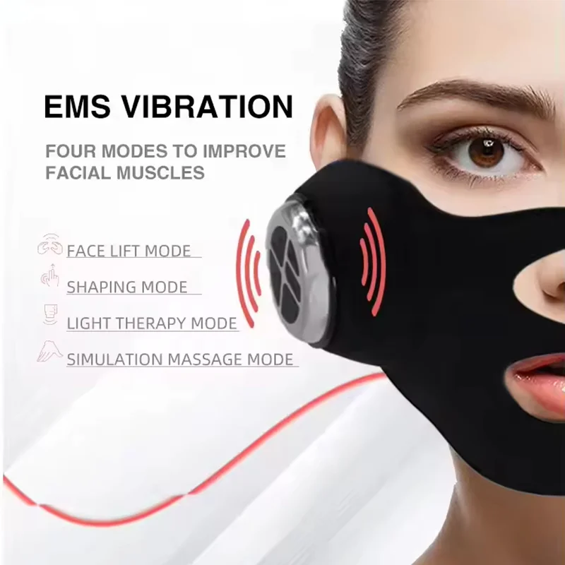 V Face Lifting EMS Facial Mask - Galvanic Skin Sensor avis et prix