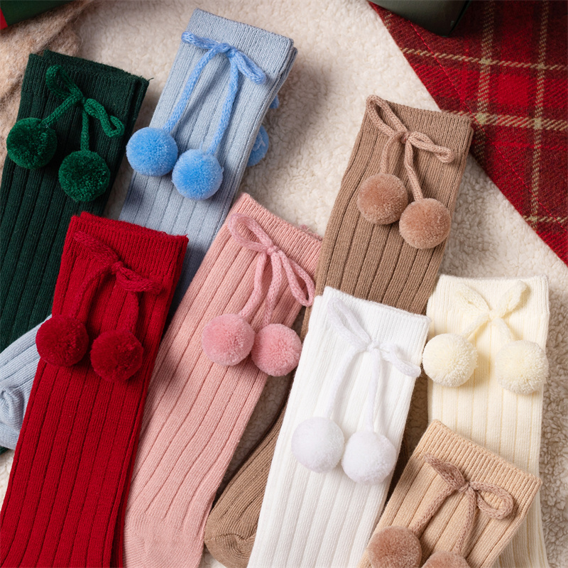 3Pairs/Lot Baby Ball Knee High - Baby Sock Oximeter avis et prix
