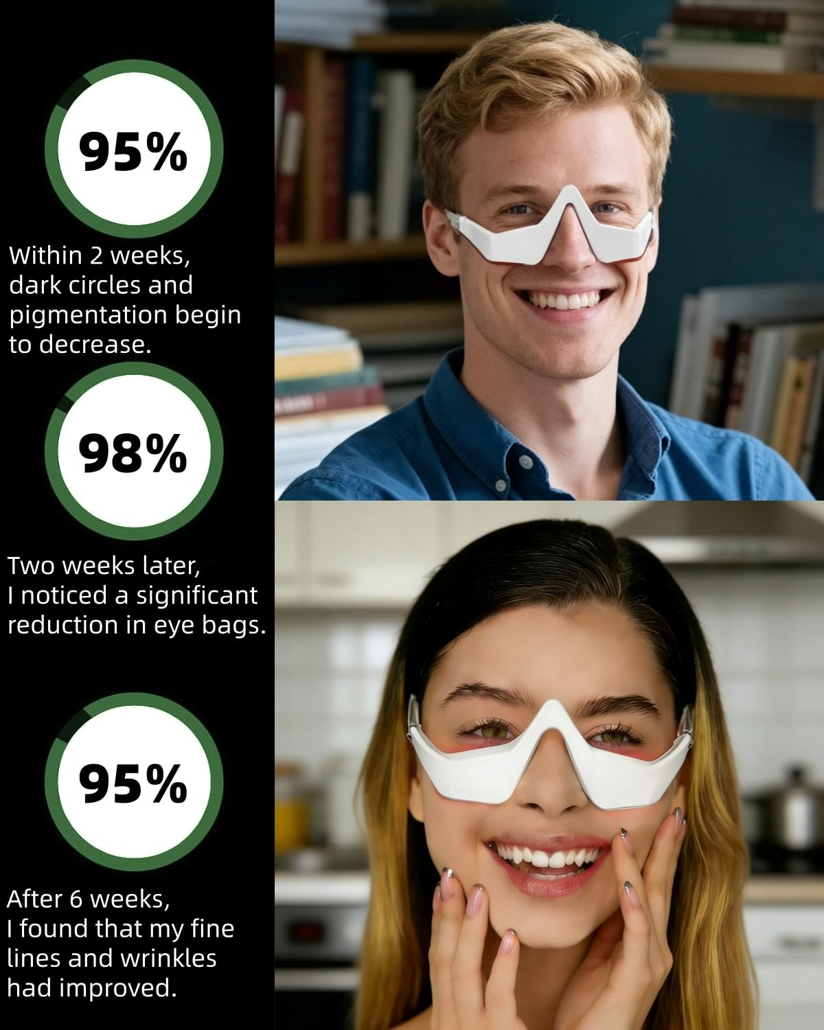 Under Eye Red Light Therapy De - Light Therapy Glasses avis et prix