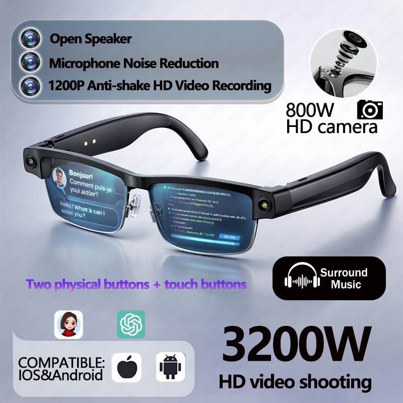Al Smart Photo Glasses 800W Ca - Smart Glasses Lens avis et prix