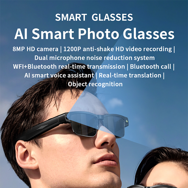 Al Smart Photo Glasses 800W Ca - Smart Glasses Lens avis et prix