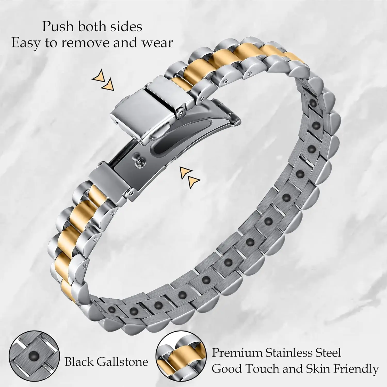 Titanium Steel Hematite Magnet - Meditation Headband Eeg avis et prix
