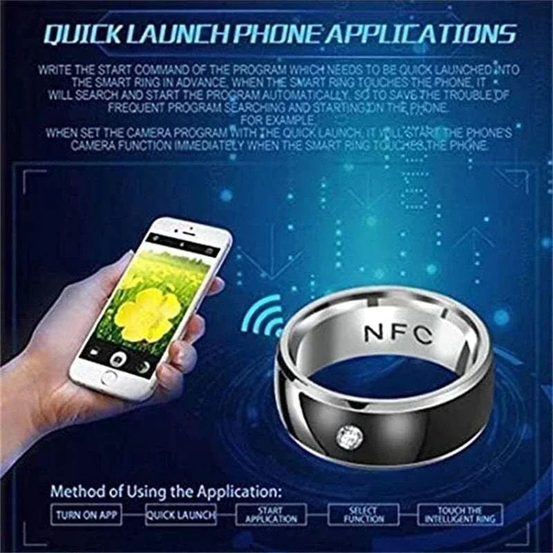 Smart Ring Wearable Technology - Smart Ring Nfc Pay avis et prix
