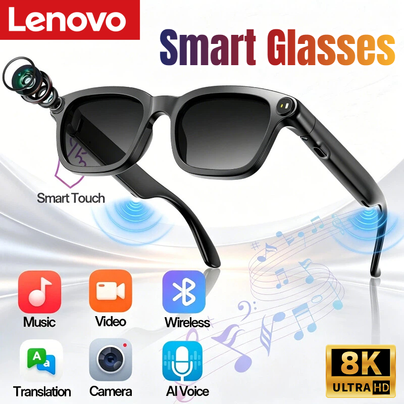 Lenovo Smart Glasses AI Transl - Smart Glasses Lens avis et prix