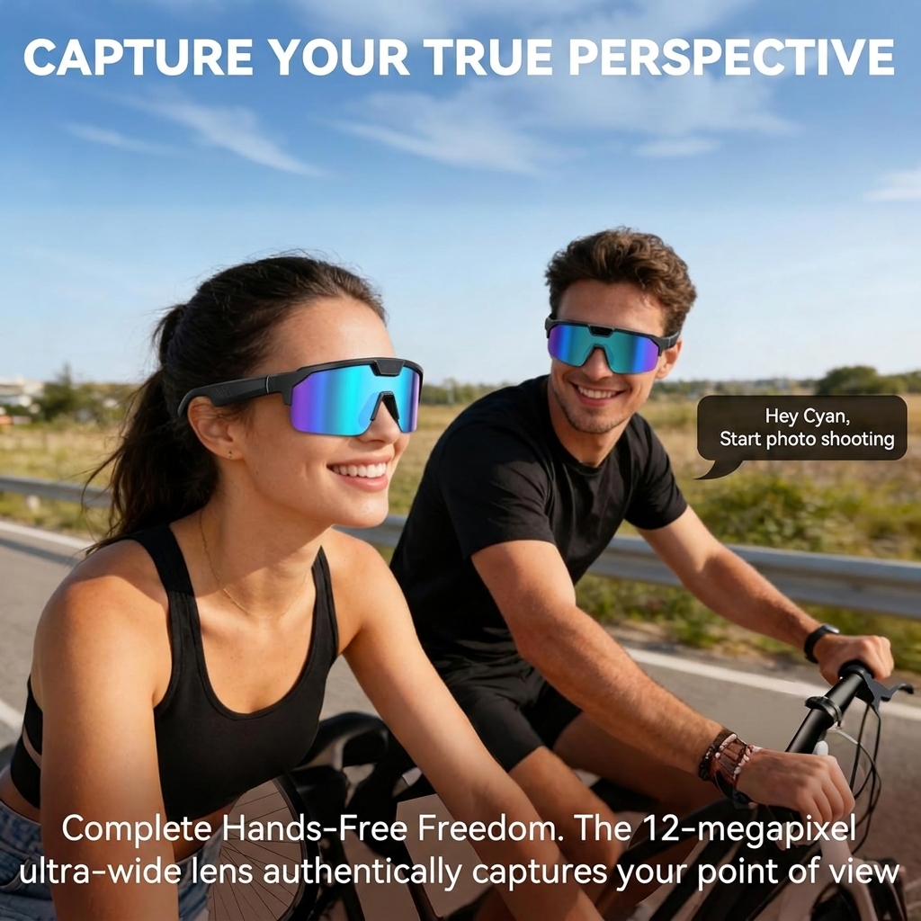 2026New AI Smart Glasses 1200P - Smart Glasses Lens avis et prix