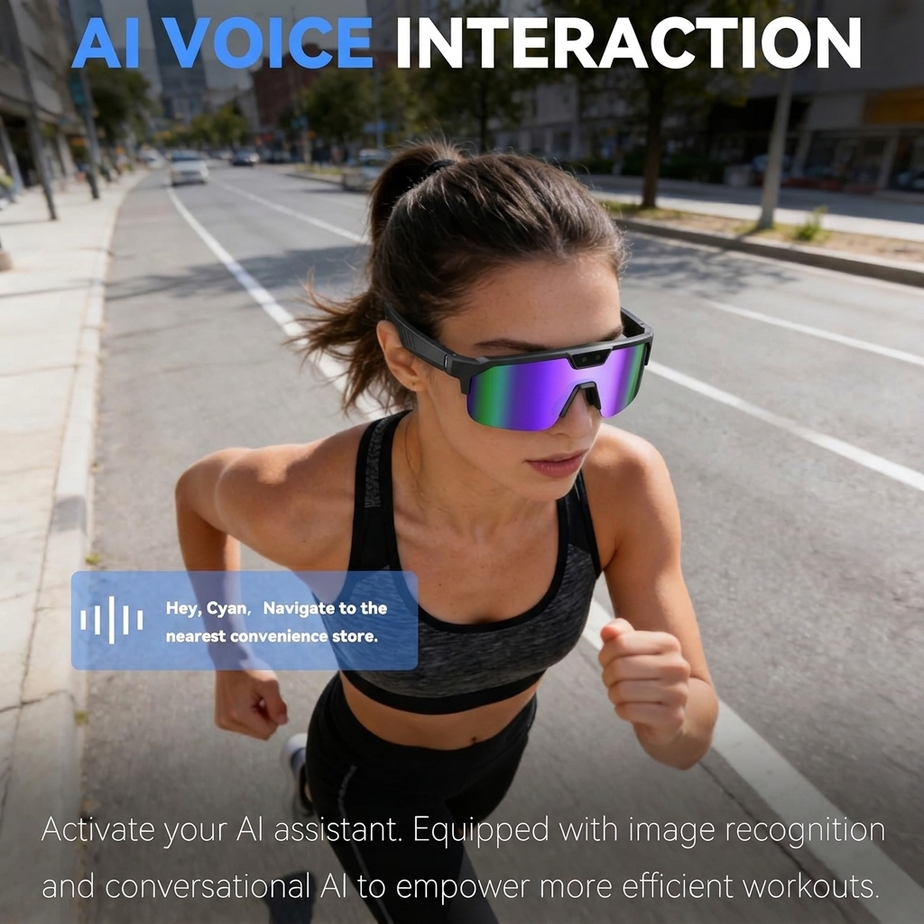 2026New AI Smart Glasses 1200P - Smart Glasses Lens avis et prix