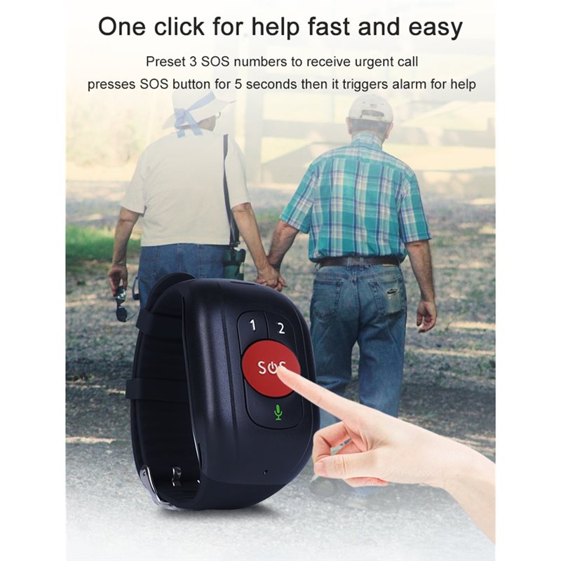 【GIFT】Urgent Call SOS Smart Wa - Fall Detection Watch avis et prix