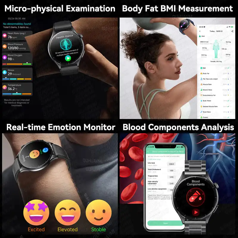 ECG Health Diagnosis Smart Wat - Fatigue Band Monitor avis et prix