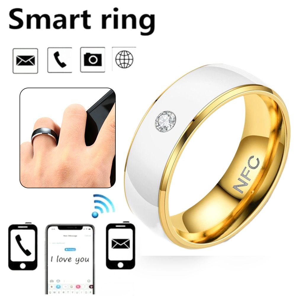 NFC Smart Ring Stainless Steel - Smart Ring Nfc Pay avis et prix