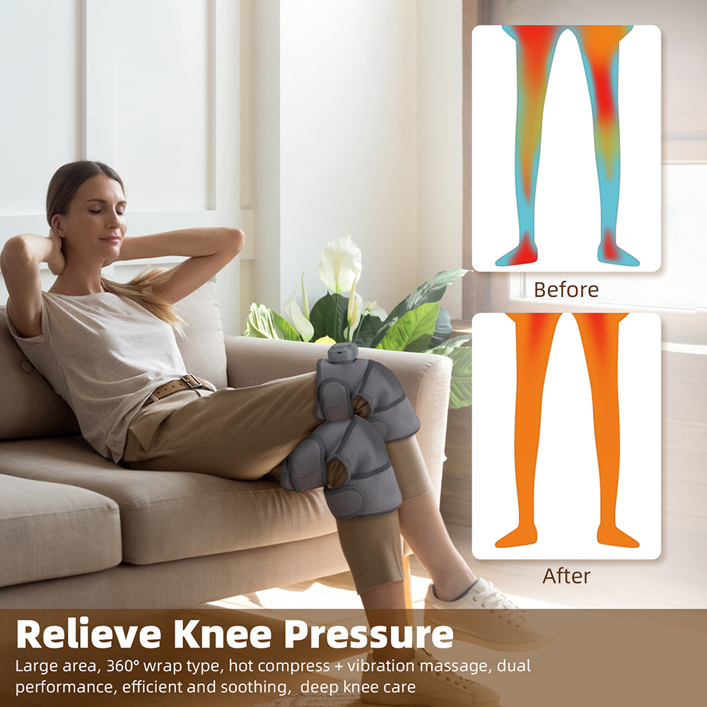 3 in 1 Cordless Heating Vibrat - Smart Knee Wrap avis et prix